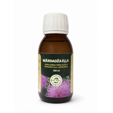 100% natūralus pirmo šalto spaudimo margainių aliejus, nerafinuotas, 100 ml 100% natūralus pirmo šalto spaudimo margainių aliejus, nerafinuotas, 100 ml