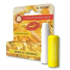 Apsauginis lūpų balzamas su UVA/UVB filtru ir Vitaminu E Gelbėjimo ratas®, 5g.