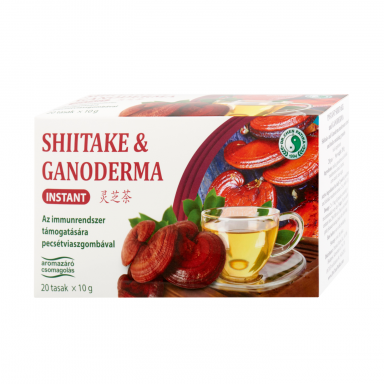 Shiitake & Ganoderma (Reishi) grybų arbata, 20x10g. Shiitake & Ganoderma (Reishi) grybų arbata, 20x10g.