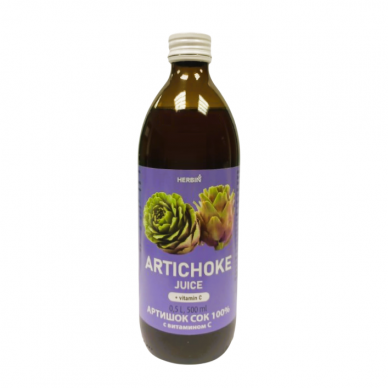 Artišokų sultys su vitaminu C, 500ml Artišokų sultys su vitaminu C, 500ml