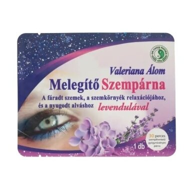 Atpalaiduojanti, šildanti akių pagalvėlė "Valeriana's dream", 1 vnt. Atpalaiduojanti, šildanti akių pagalvėlė "Valeriana's dream", 1 vnt.