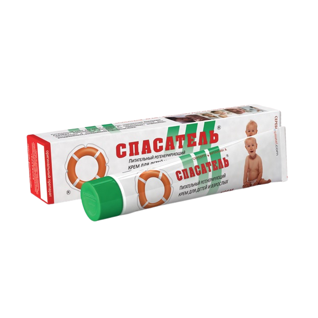 Kūno kremas su sidabro koloidais ir pieno lipidais Gelbėtojas®, 50g. Kūno kremas su sidabro koloidais ir pieno lipidais Gelbėtojas®, 50g.