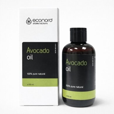 Avokado aliejus Econord, 100ml Avokado aliejus Econord, 100ml