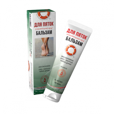 Balzamas sutrūkinėjusioms pėdoms ir užkulniams Gelbėjimo ratas®, 100 ml Balzamas sutrūkinėjusioms pėdoms ir užkulniams Gelbėjimo ratas®, 100 ml