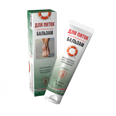 Balzamas sutrūkinėjusioms pėdoms ir užkulniams Gelbėjimo ratas®, 100 ml Balzamas sutrūkinėjusioms pėdoms ir užkulniams Gelbėjimo ratas®, 100 ml
