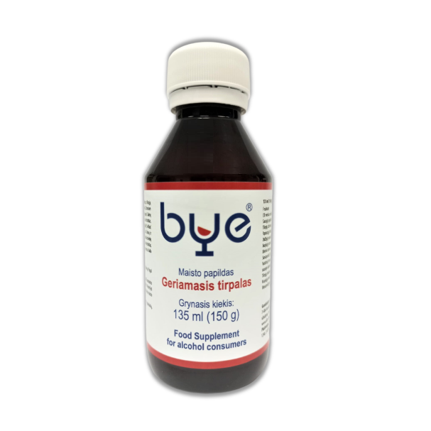 BYE geriamas tirpalas, 135ml BYE geriamas tirpalas, 135ml