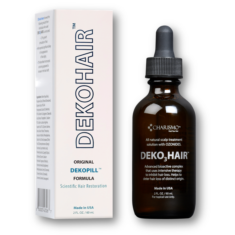 DekoHair™ priemonė nuo plaukų slinkimo, 60 ml.