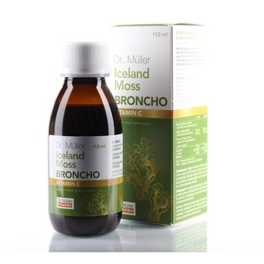 Dr. Müller Islandinė kerpena su Vitaminu C BRONCHO, 110ml Dr. Müller Islandinė kerpena su Vitaminu C BRONCHO, 110ml