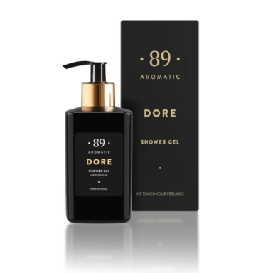Drėkinamasis dušo gelis su vitaminais 300ml - Dore Drėkinamasis dušo gelis su vitaminais 300ml - Dore