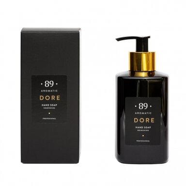 Drėkinamasis skystas rankų muilas su alaviju ir provitaminais 300ml - Dore Drėkinamasis skystas rankų muilas su alaviju ir provitaminais 300ml - Dore