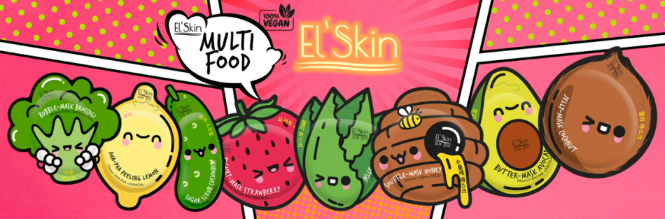 El'Skin veido kaukės Multifood