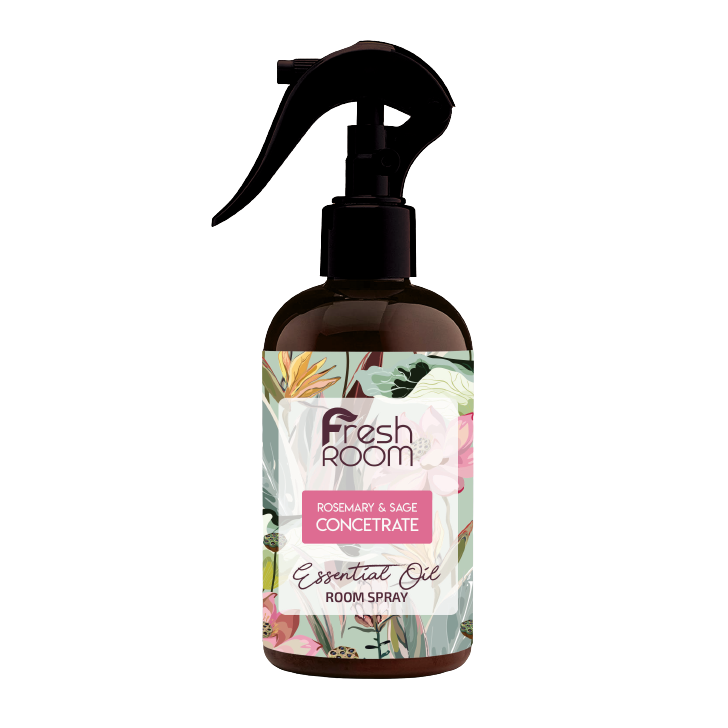 Fresh Room Purškiamas oro gaiviklis CONCENTRATE, Rozmarinas ir Šalavijas, 400 ml.