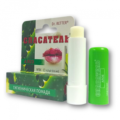 Higieninis lūpų balzamas su alavijo ekstraktu Gelbėtojas®, 4g. Higieninis lūpų balzamas su alavijo ekstraktu Gelbėtojas®, 4g.