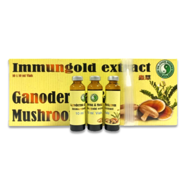Immungold, Reishi ir Shiitake grybų ekstraktai Immungold, Reishi ir Shiitake grybų ekstraktai