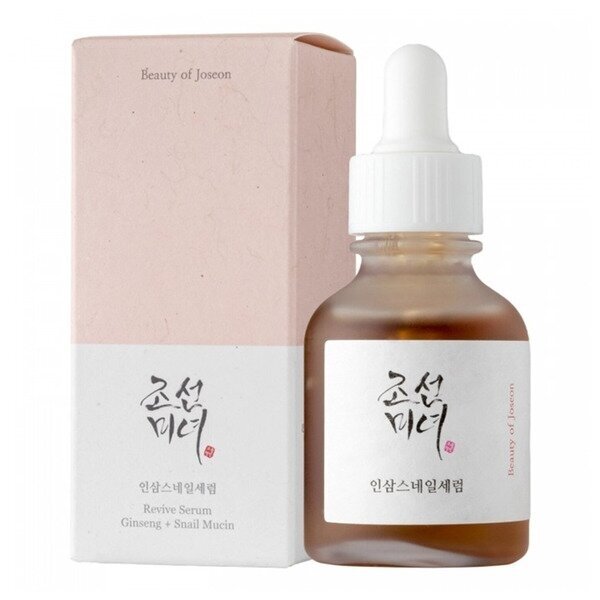 Intensyviai atkuriamasis veido serumas Beauty of Joseon, Ginseng + Snail Mucin, 30 ml