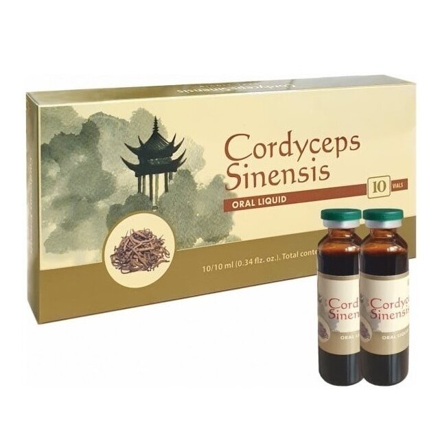 Kininis Kordicepsas, 10ml x 10 buteliukų