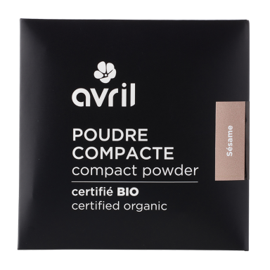 Kompaktinė pudra Avril Sesame, 11 g Kompaktinė pudra Avril Sesame, 11 g