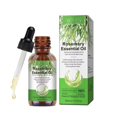 Kosmetinis plaukų ir galvos odos rozmarinų aliejus Aliver, 30 ml Kosmetinis plaukų ir galvos odos rozmarinų aliejus Aliver, 30 ml