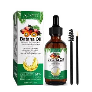 Kosmetinis plaukų ir odos Batana aliejus Aliver, 60 ml Kosmetinis plaukų ir odos Batana aliejus Aliver, 60 ml