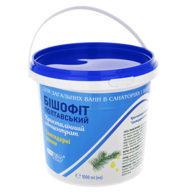 Kristalinis koncentratas terpentino vonioms Poltavos Bišofitas, 1000 ml 2
