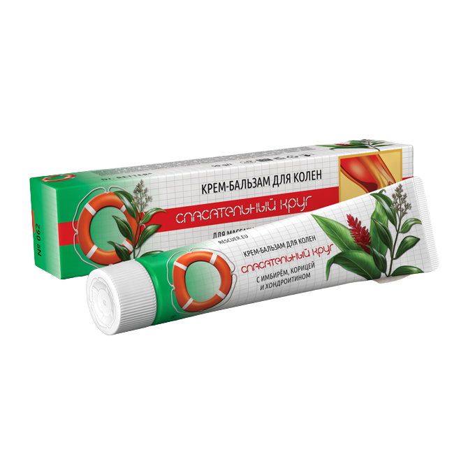 Kremas-balzamas keliams su imbieru, cinamonu ir chondroitinu Gelbėjimo ratas®, 50g. Kremas-balzamas keliams su imbieru, cinamonu ir chondroitinu Gelbėjimo ratas®, 50g.