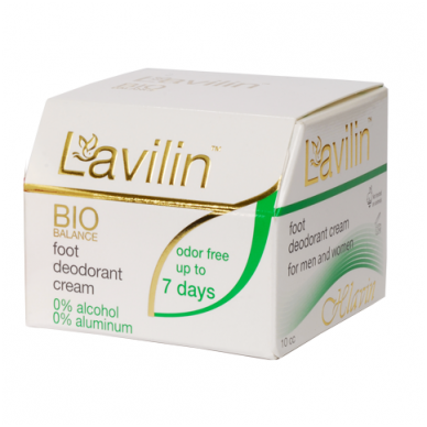 Deodorant foot cream Lavilin Bio Balance, 10ml