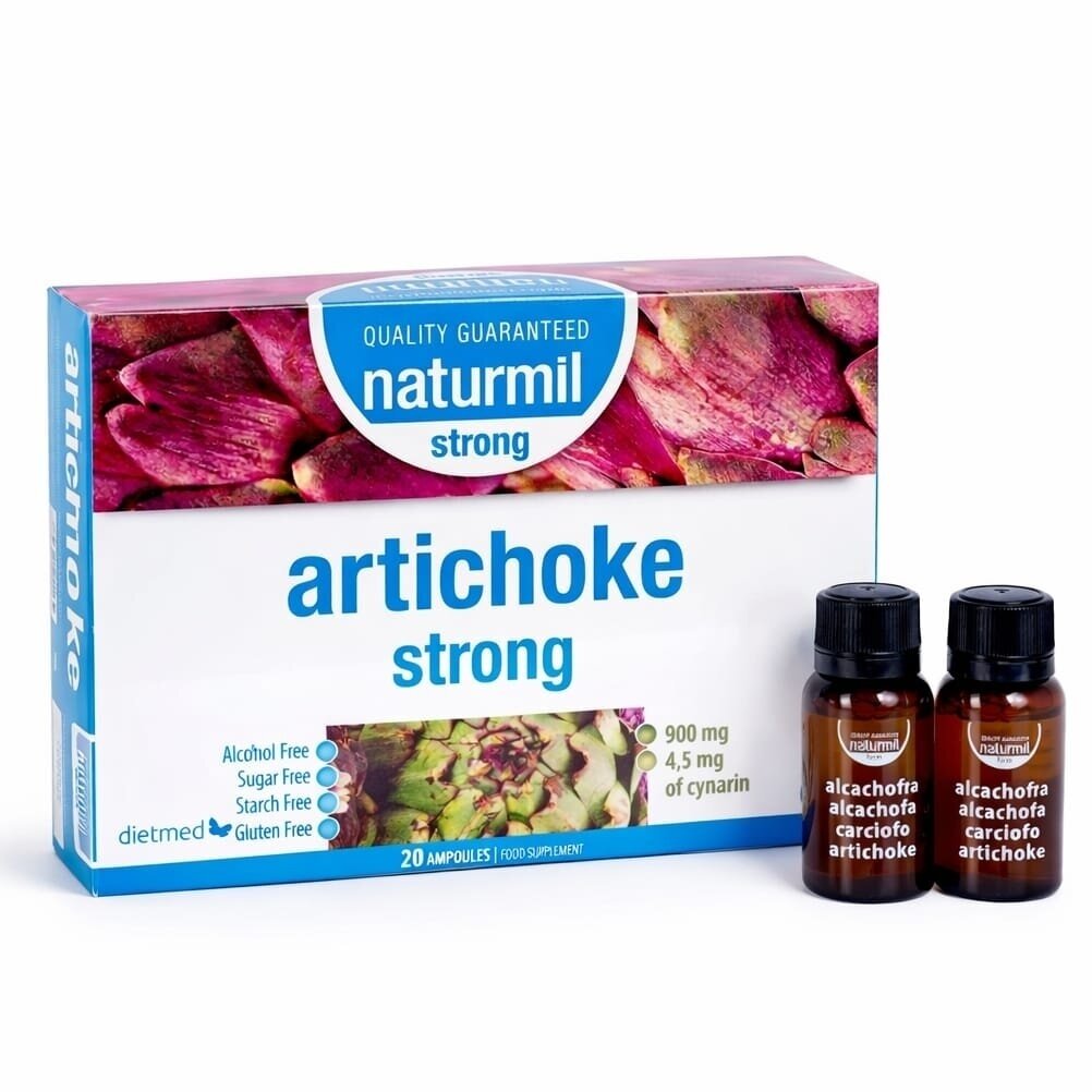 Maisto papildas kepenims Artichoke Strong, 20 but x 15 ml. Maisto papildas kepenims Artichoke Strong, 20 but x 15 ml.