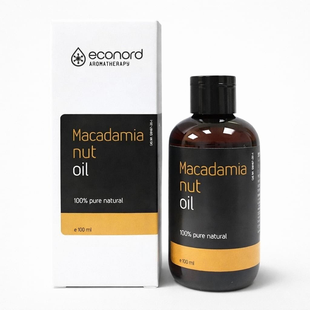 Makadamijų riešutų aliejus Econord, 100ml