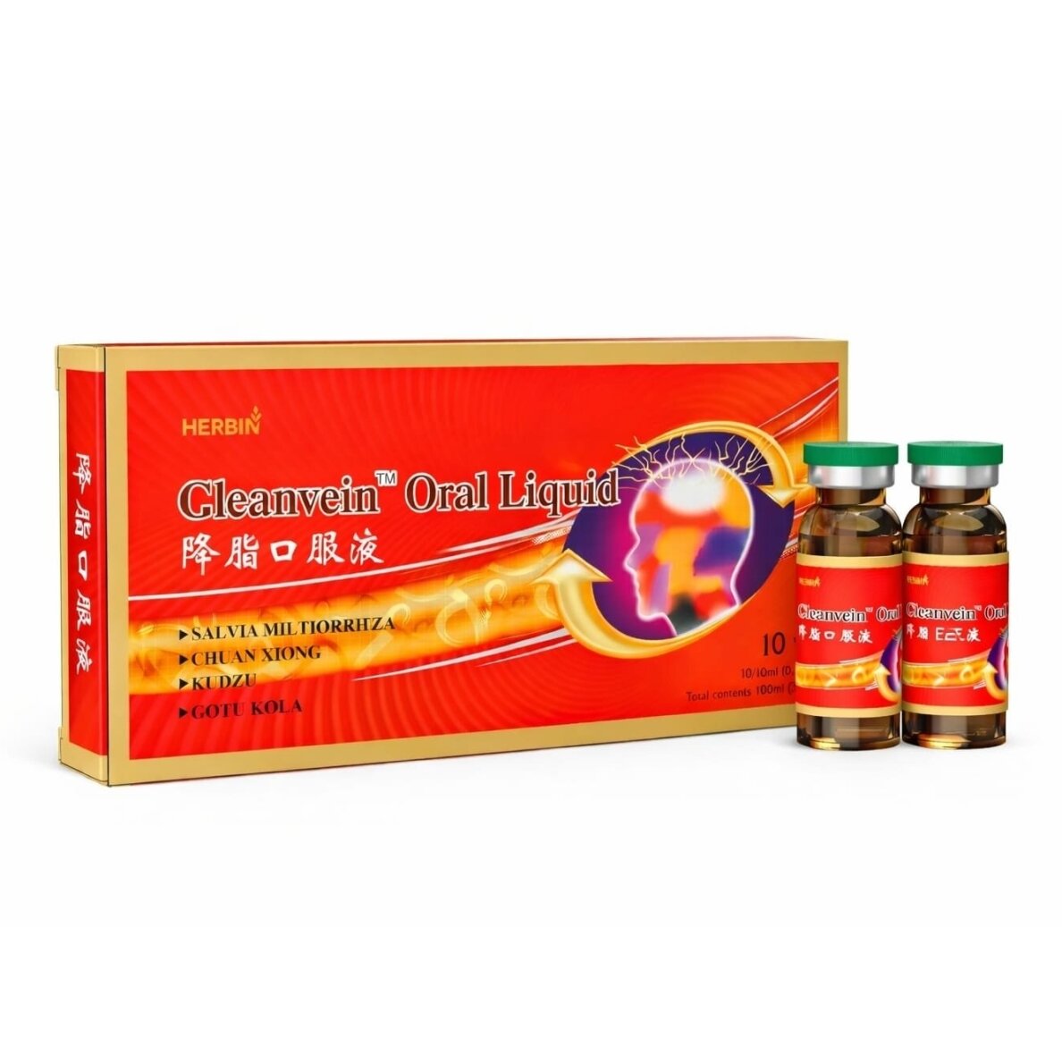Maisto papildas Gleanvein Herbin, 10 buteliukų po 10 ml. Maisto papildas Gleanvein Herbin, 10 buteliukų po 10 ml.
