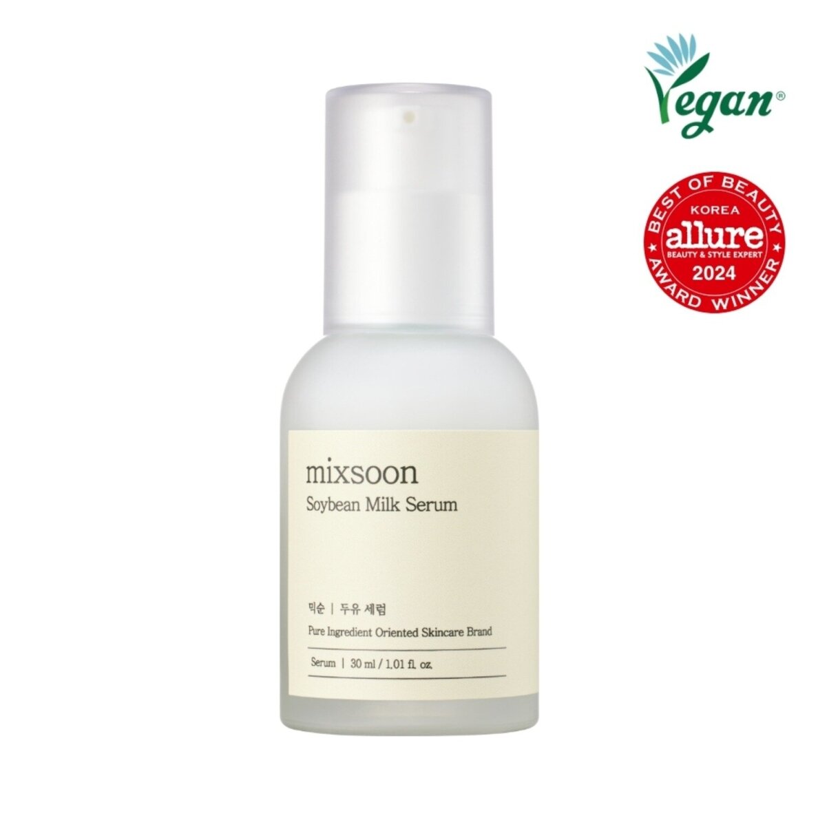 Maitinamasis veido serumas Soybean Milk Serum MIXSOON, 30 ml. Maitinamasis veido serumas Soybean Milk Serum MIXSOON, 30 ml.