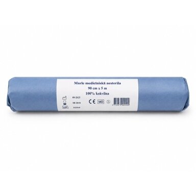 Marlė medicininė nesterili 90cm x 5m Marlė medicininė nesterili 90cm x 5m