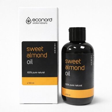 Migdolų aliejus Econord, 100ml Migdolų aliejus Econord, 100ml