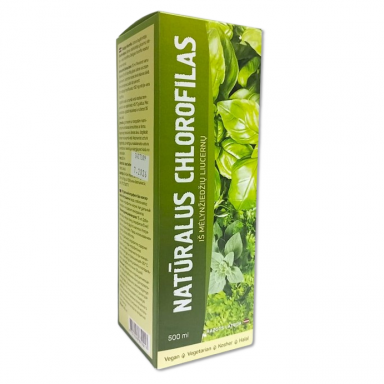 Natūralus chlorofilas, 500 ml. Natūralus chlorofilas, 500 ml.