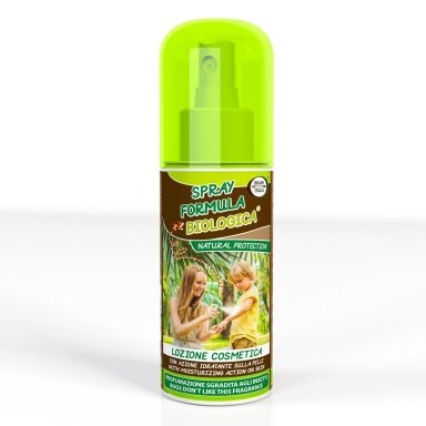 Natūralus purškiklis nuo vabzdžių visai šeimai Brand Italia, Biologica, 100ml