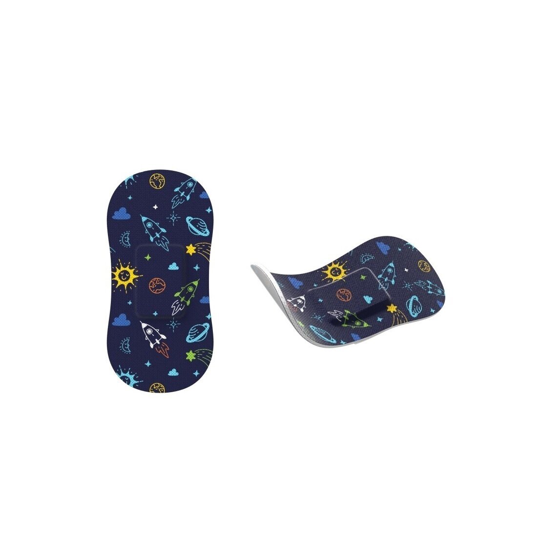 Pleistrai vaikams Wild Stripes Kids Sensitive Space, 20 vnt 4 Pleistrai vaikams Wild Stripes Kids Sensitive Space, 20 vnt 4