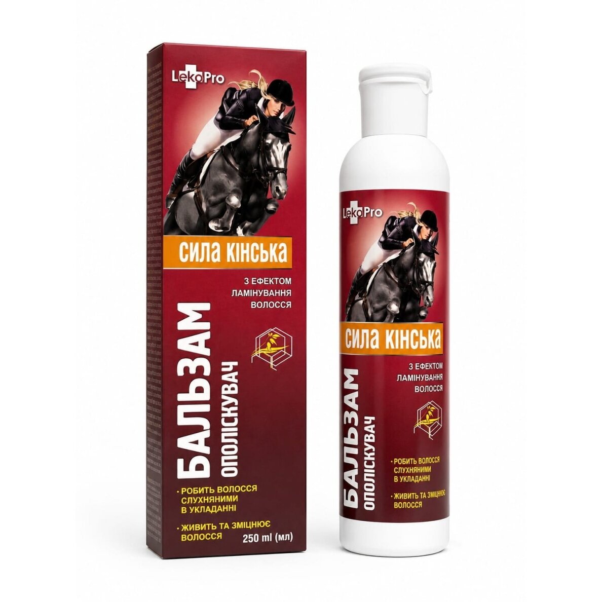 Plaukų balzamas-kondicionierius Horse Power, 250 ml