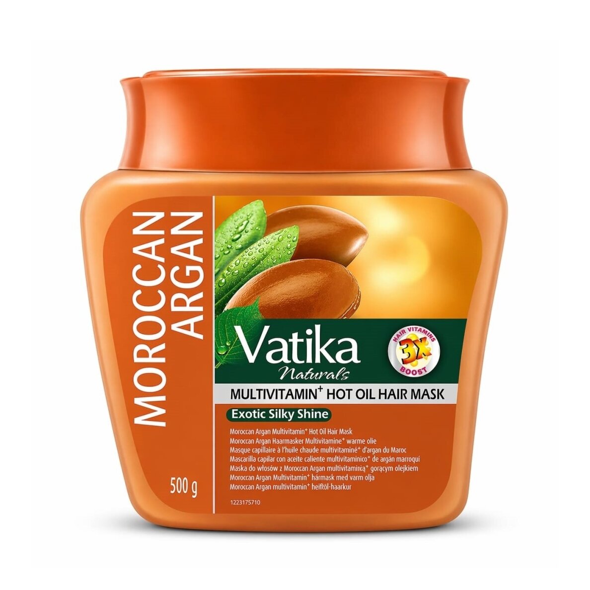 Plaukų kaukė Vatika Moroccan Agran, 500 g.