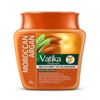 Plaukų kaukė Vatika Moroccan Agran, 500 g.