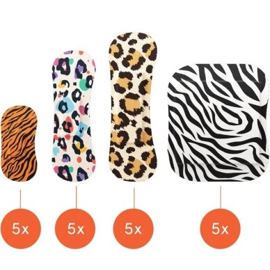 Pleistrai Wild Stripes Classic Sensitive Animal, 20 vnt 1