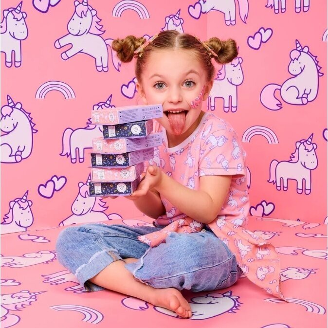 Pleistrai vaikams Wild Stripes Kids Sensitive Fantasy, 20 vnt 5 Pleistrai vaikams Wild Stripes Kids Sensitive Fantasy, 20 vnt 5
