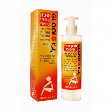 Išangės srities prausiklis Prestogel, 250 ml Išangės srities prausiklis Prestogel, 250 ml