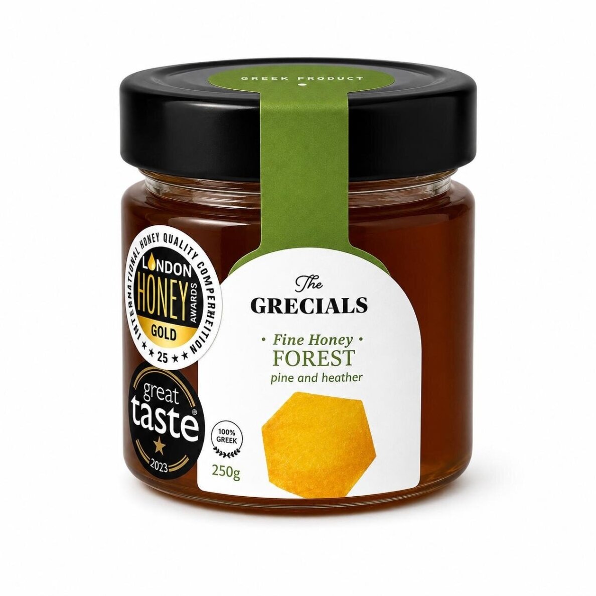 Rinktinis Šiaurės Graikijos miško medus The Grecials, 250 g Rinktinis Šiaurės Graikijos miško medus The Grecials, 250 g