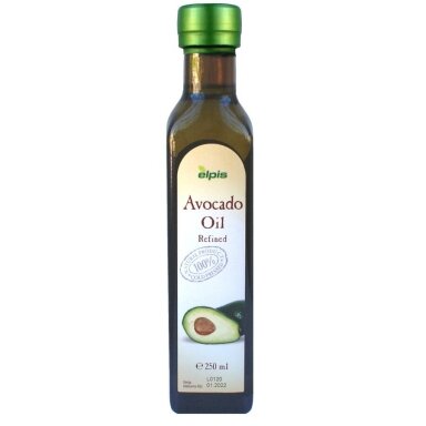 Šalto spaudimo avokadų aliejus, 250ml Šalto spaudimo avokadų aliejus, 250ml