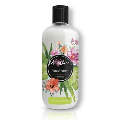 Šampūnas MonAmi Aloe&Protein, 500ml Šampūnas MonAmi Aloe&Protein, 500ml