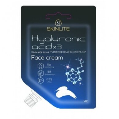 Крем для лица Skinlite «Гиалуроновая кислота x 3», 20 г Крем для лица Skinlite «Гиалуроновая кислота x 3», 20 г