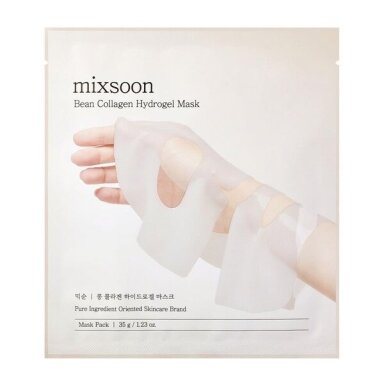 Veido kaukė Mixsoon Bean Collagen Hydrogel Mask, 1 vnt Veido kaukė Mixsoon Bean Collagen Hydrogel Mask, 1 vnt