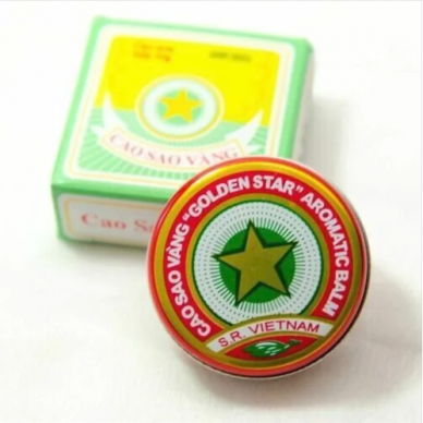 Vietnamietiškas balzamas Golden star, 10g Vietnamietiškas balzamas Golden star, 10g
