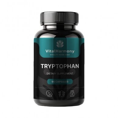 VitalHarmony Tryptophan 90 kapsulių VitalHarmony Tryptophan 90 kapsulių