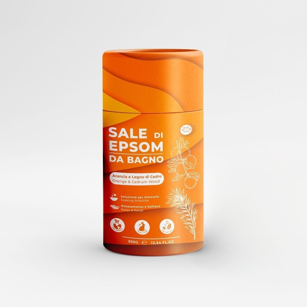 Vonios druska su apelsinų ir kedro medienos aromatais Brand Italia, 350 g 2 Vonios druska su apelsinų ir kedro medienos aromatais Brand Italia, 350 g 2